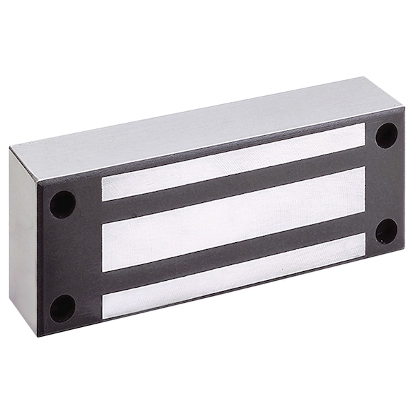 Mag Lock, Grade 2, Fire Rated, US32D, Offset Strike, 12/24 VDC, 1200lb